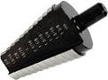 Irwin Tools IRWIN Unibit #21 13/16-Inch to 1-3/8-Inch Step-Drill Bit, 1/2-Inch Shank (10221), Black