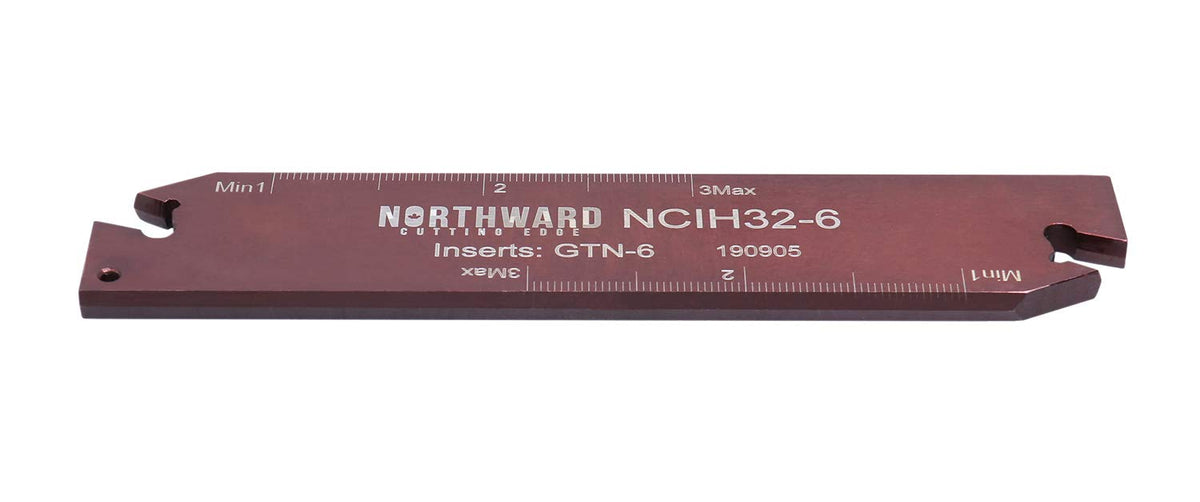Accusize Industrial Tools 0.25'' by 5.9'' Ncih32-6 Vernier Positive Stop Adjustable Blades for Gtn-6 Inserts, 2402-0020