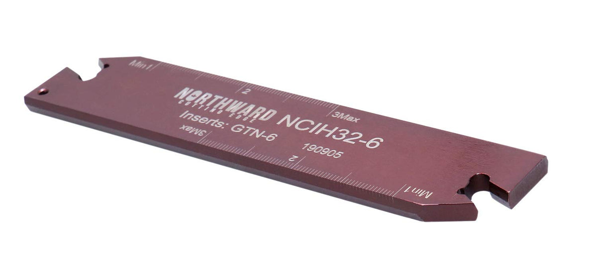Accusize Industrial Tools 0.25'' by 5.9'' Ncih32-6 Vernier Positive Stop Adjustable Blades for Gtn-6 Inserts, 2402-0020