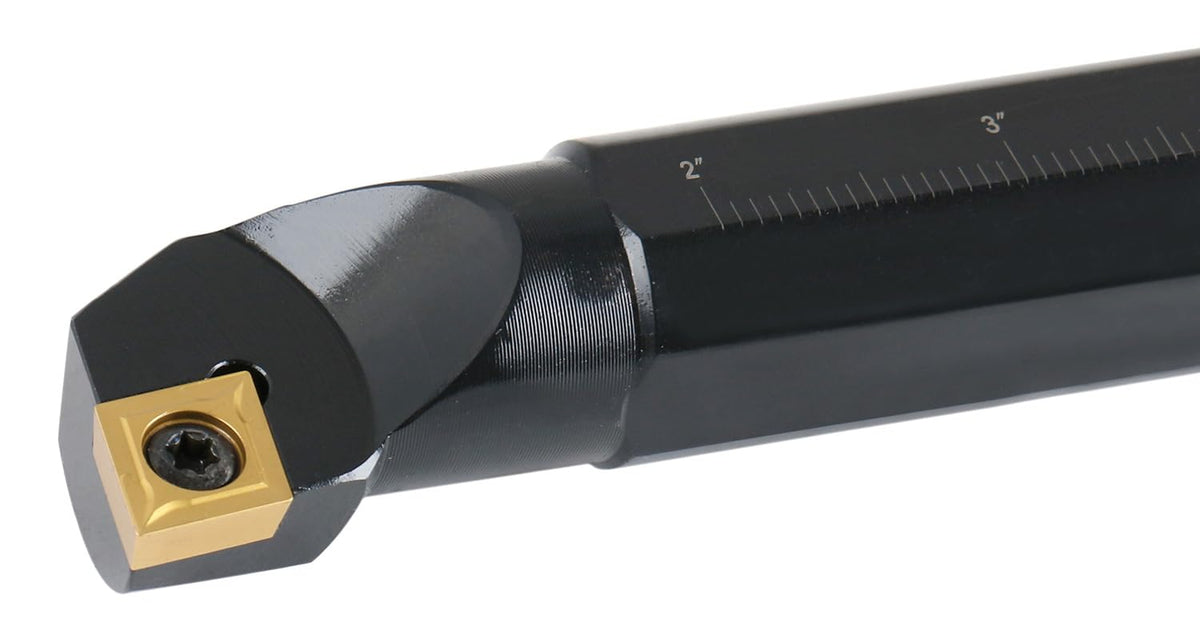 Accusize 1" x 12" SCLCR Indexable Boring Bar, CCMT432, P252-S409