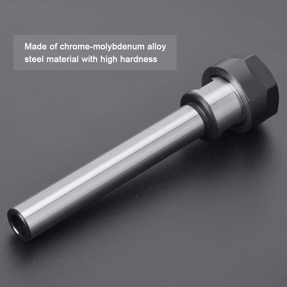 ER20 Collet Chuck Holder, ER20A 100L100mm Length Collet Chuck Holder Extension Straight Shank Tool Holder (C16)
