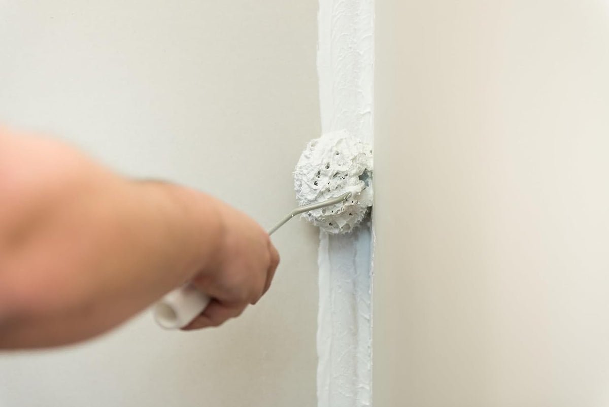 3 in. Corner Roller and Applicator - Drywall Mud Corner Tool Applies Compound and Creases Tape for Inside Corners