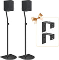 Speaker Stands Pair for Samsung HW-Q990F/Q990H/Q990C/Q990D Rear Speaker Stand with Wall Mount - Height Adjustable