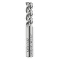 AYCHOLIZ 1/4" Carbide Square End Mills Set 3 Flute CNC Professional Mill Bits Sets for Aluminum, Copper, Magnesium Alloys Applications
