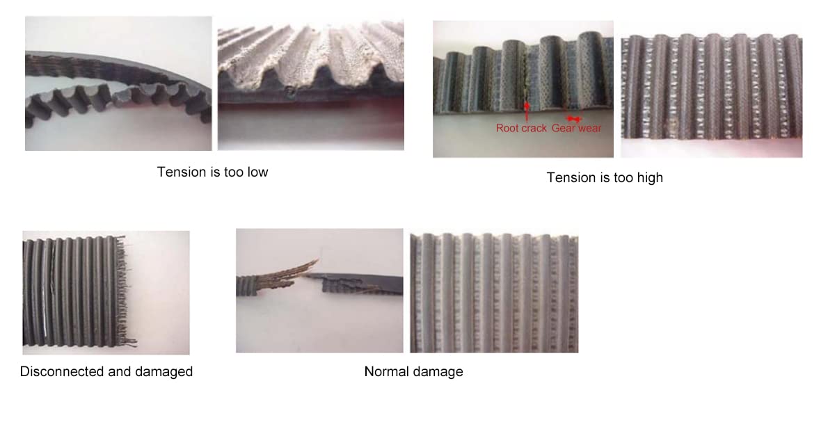 TS410 Belt, TS410, Drive Belt Compatible with St-hl Concrete Saw 2PCS