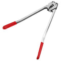 Strapping Crimper Pliers Packer Manual Banding Plastic Red (Red)