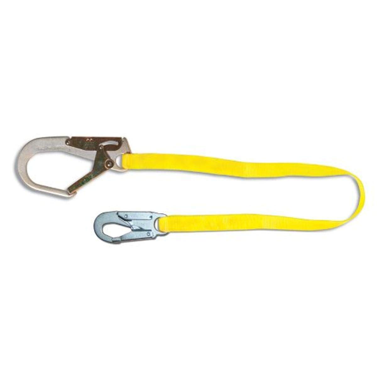 01251 3-Foot Single Leg Non-Shock Absorbing Lanyard with Rebar Hook