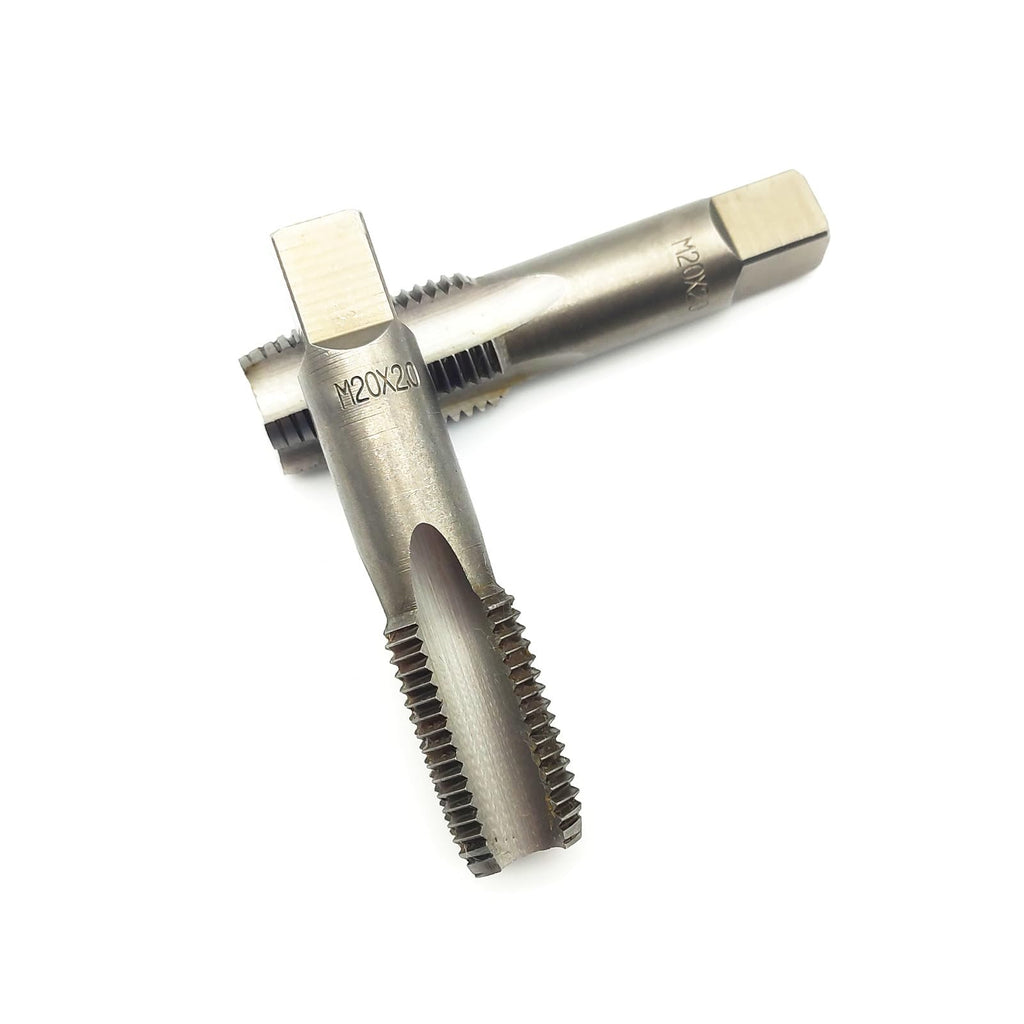 AtticZone M20 x 2.0 Metric Hand Thread Tap, Right Hand, Alloy Tool Steel