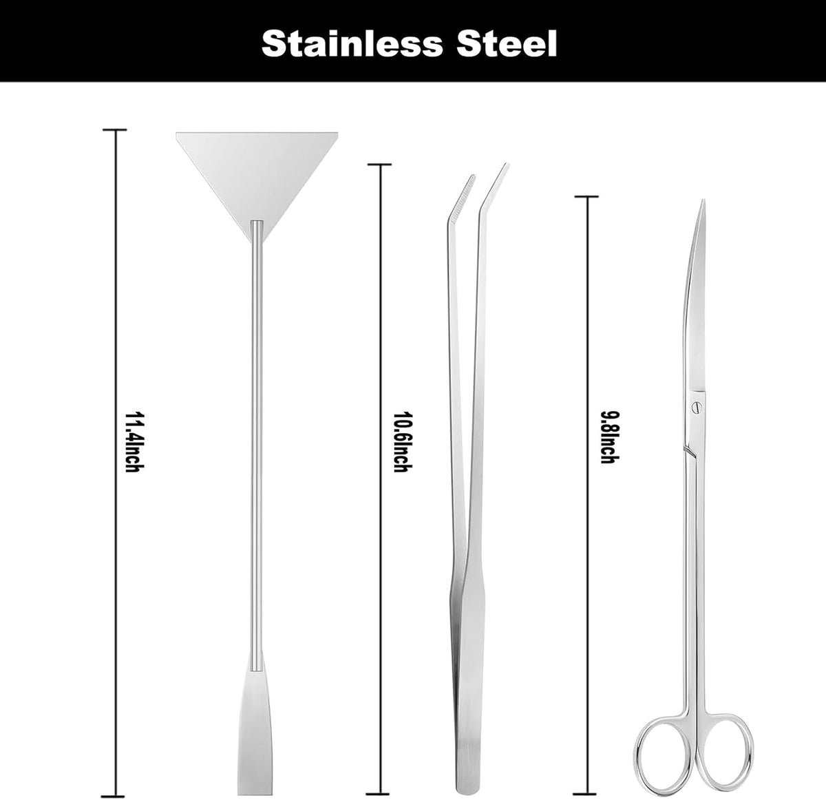 7IN1 Aquarium Cleaning Tools Long Handle Algae Scraper
