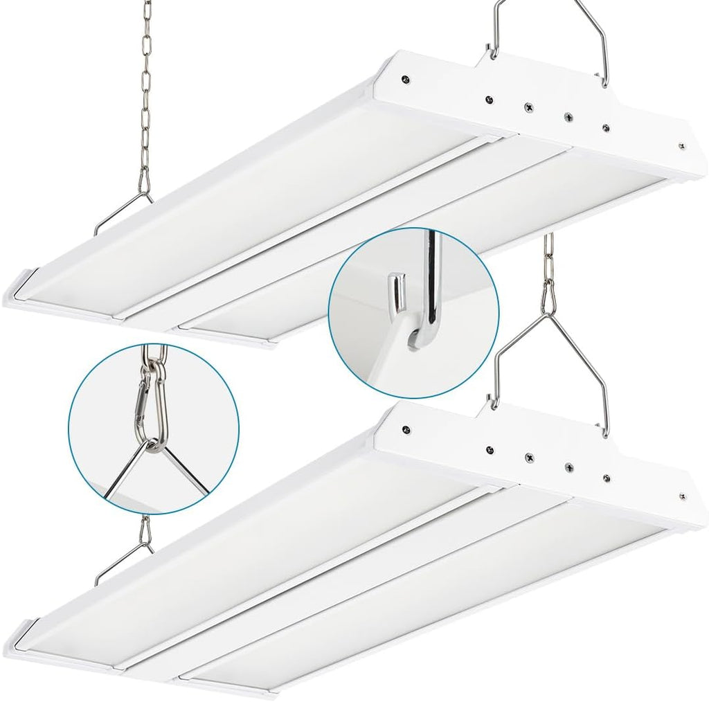 High Bay LED Shop Light 200W/150W/100W Adjustable 2 Pack