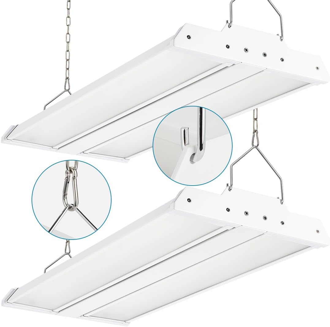 High Bay LED Shop Light 200W/150W/100W Adjustable 2 Pack