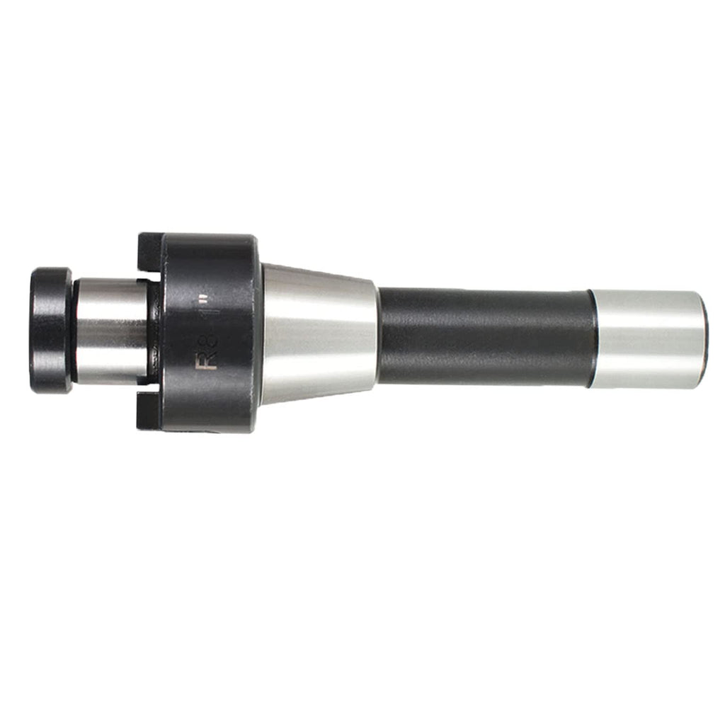mitoharet 1Inch R8 Shank Shell Mill Arbor Adapter, 7/16 Inch - 20 Rear Pull Tail Wire Face End Mill Cutter, Replacement for Bridgeport Machine