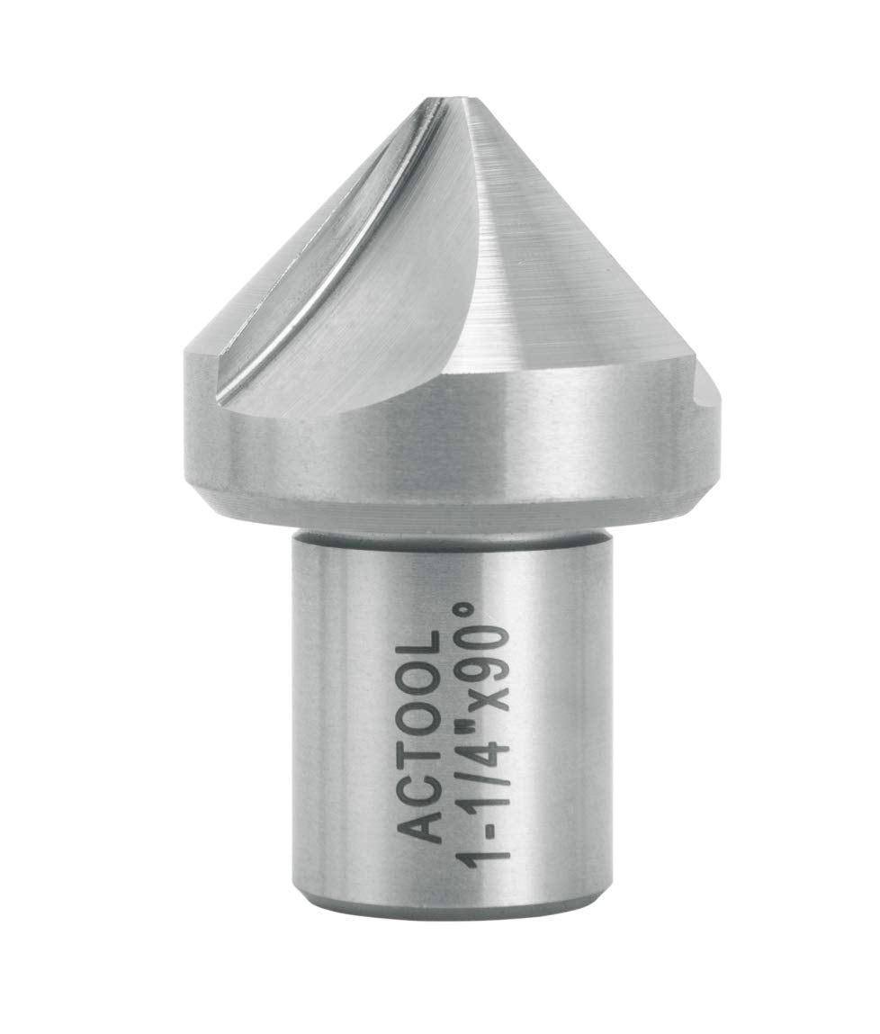 HSS Countersink 1-1/4'' Diameter with 3/4'' Weldon Shank
