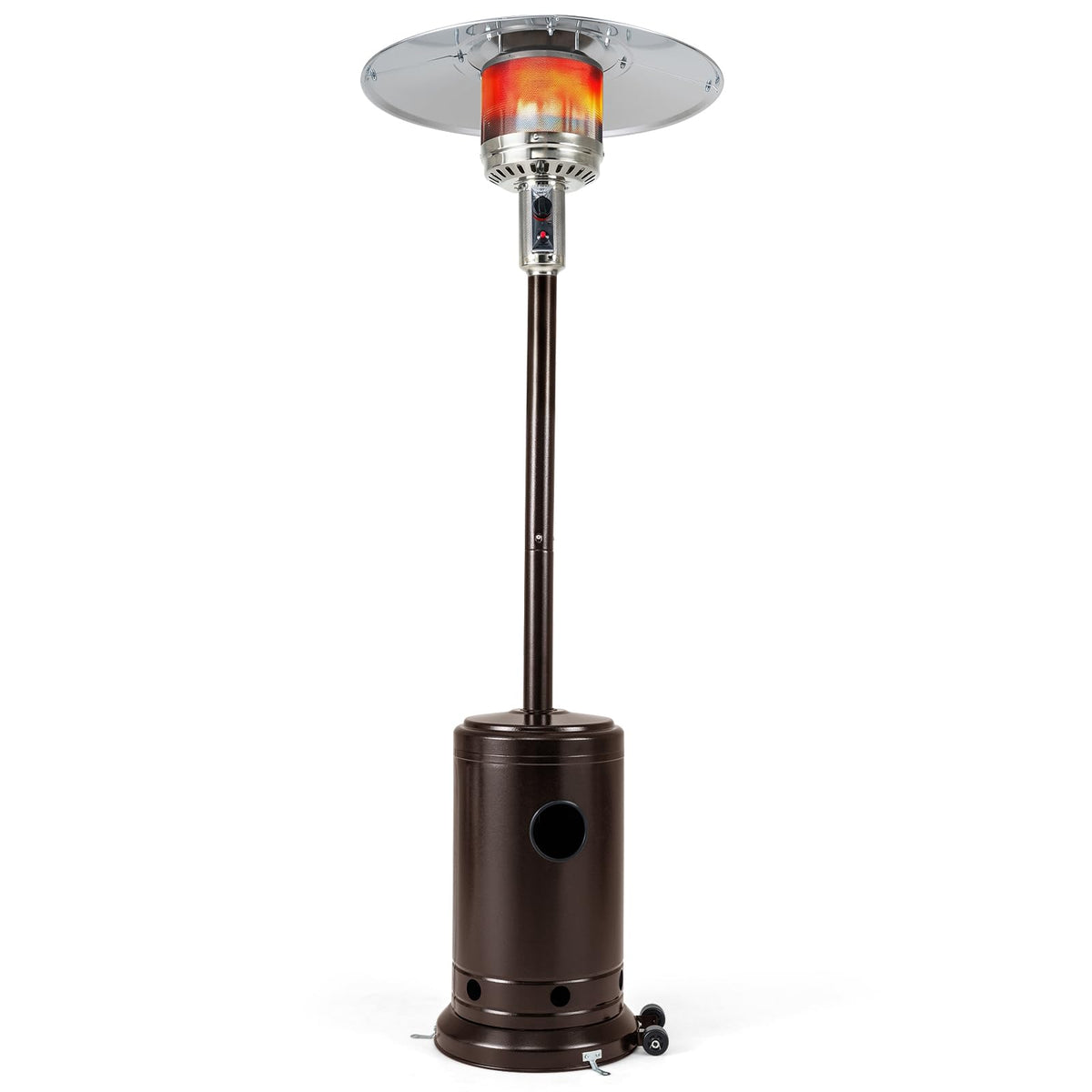 50,000 BTU Propane Patio Heater with Easy Ignition, Bronze