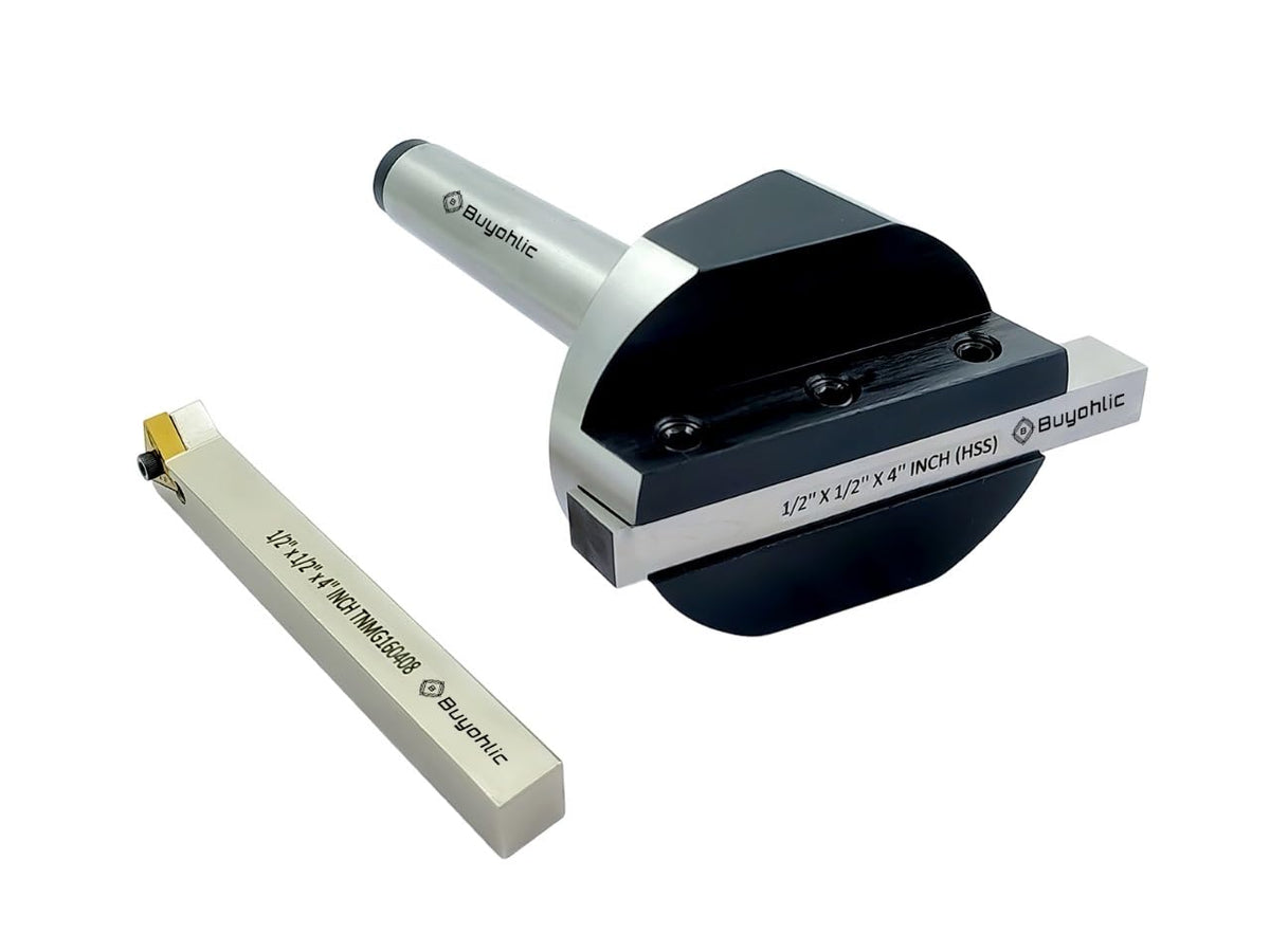 3" Inch II 75 mm Head Diameter Face Milling Fly Cutter Fly cuttung Tool w/HSS & Indexable Tool Cutting Tool Bit (3MT (M12 x 1.75 mm Drawbar))