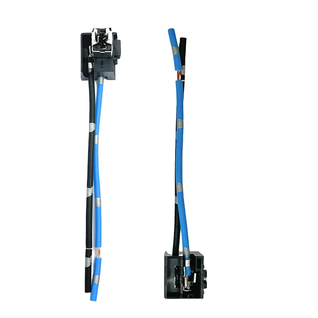 4Pcs H1 H3 Bulb Socket Headlight Fog Light Adapter Connector Extension Wiring Harness Socket Connector for H1 Female Head Halogen Bulb