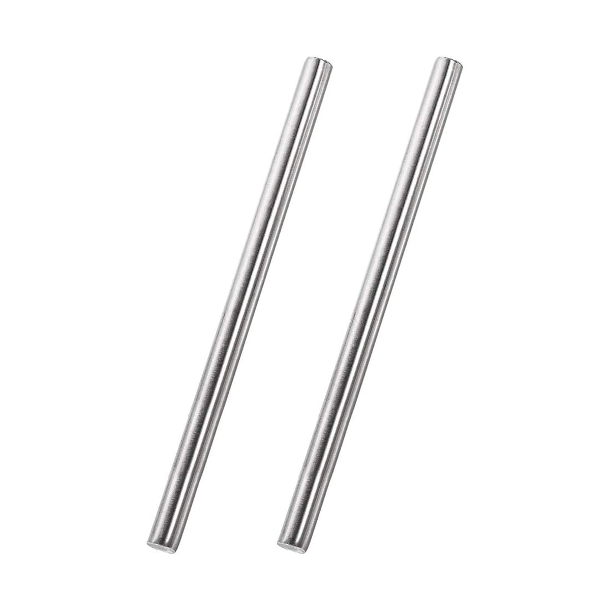 It Works Great Round Steel Rod, 8mm HSS Lathe Bar Stock Tool 200mm Long, for Shaft Gear Drill Lathes Boring Machine Turning Miniature Axle, Cylindrical Pin DIY Craft Tool, （8x200mm） 2pcs