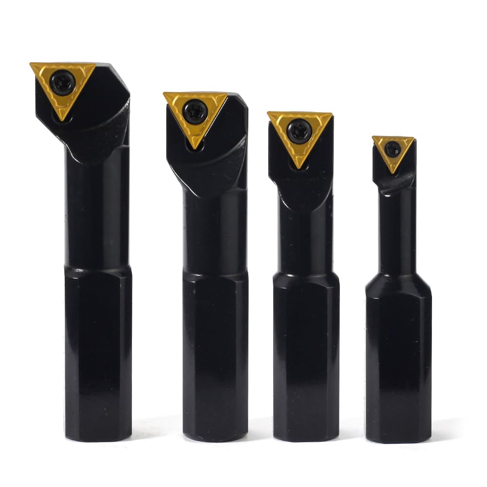 OSCARBIDE 3/4" Shank Stubby Indexable Boring Bar 4-Piece Set