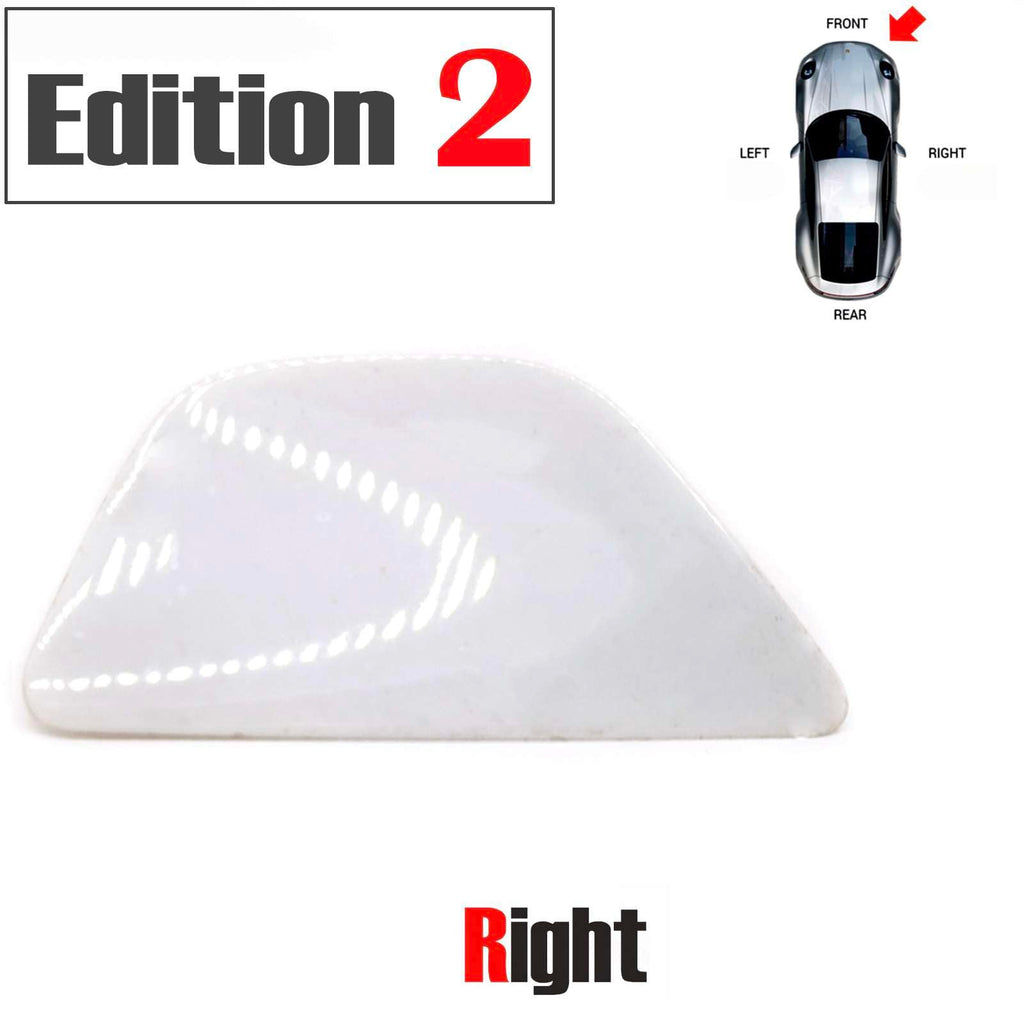 Headlight Washer Cover for 14-17 BMW GT Series F07LCI Gran Turismo GT5 Fit 5GT 535i 535ix 550i 550ix 2014 2015 2016 2017 Cleaning Headlamp Spray Nozzle