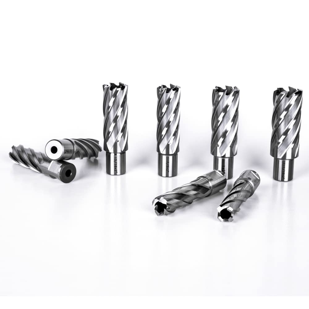 OSCARBIDE 13 pcs Annular Cutter Set,2" Cutting Depth,7/16" to 1-1/16"Dia