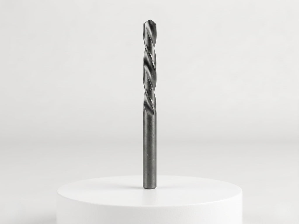 Valtric Forge 1/8" Down Cut Ball Nose CNC Router Bit, 1/8" Shank, 1" Cutting Length, 2.5" OVL, Solid Tungsten Carbide End Mill for 3D Carving Woodworking