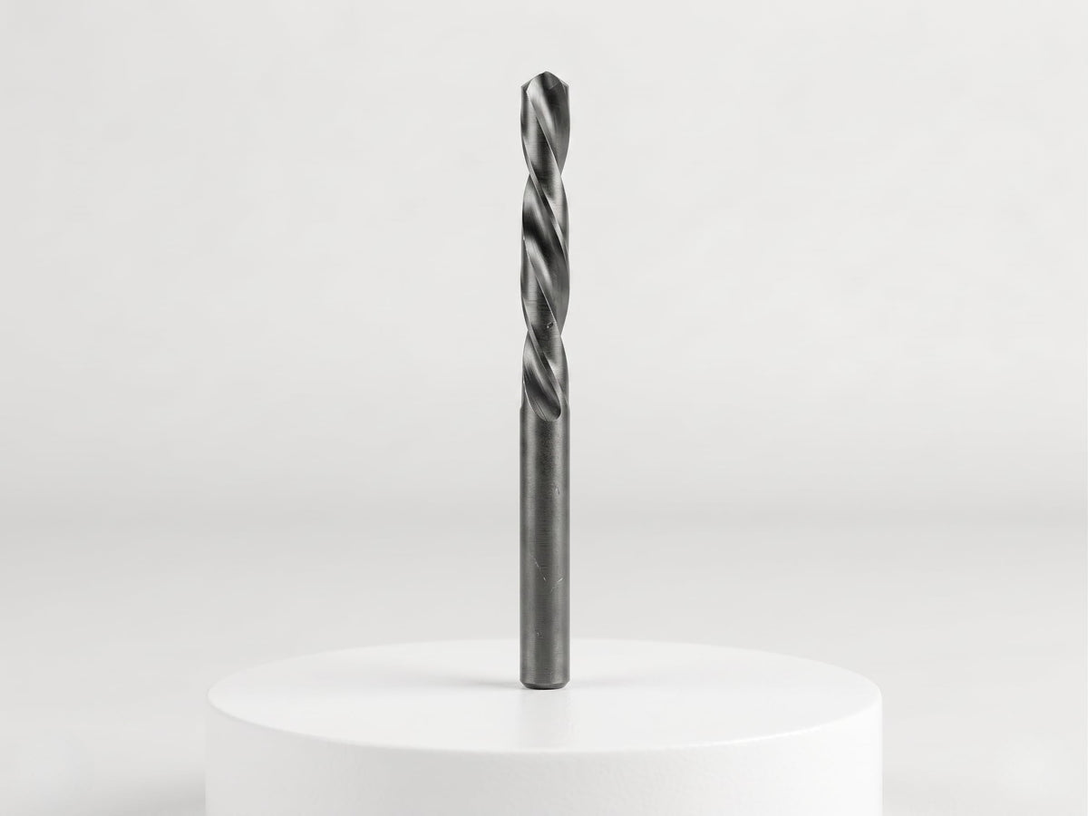 Valtric Forge 1/8" Down Cut Ball Nose CNC Router Bit, 1/8" Shank, 1" Cutting Length, 2.5" OVL, Solid Tungsten Carbide End Mill for 3D Carving Woodworking