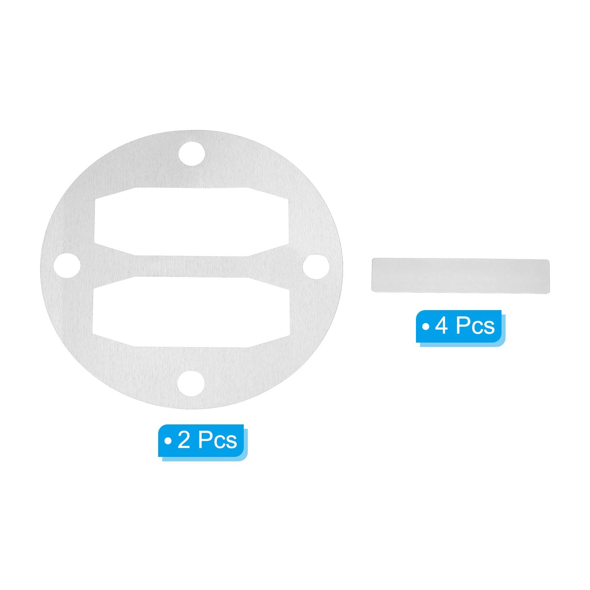 PATIKIL Head Gasket Kit Reed Valve Replacement, 2 Sets Central Pneumatic Air Compressor Parts