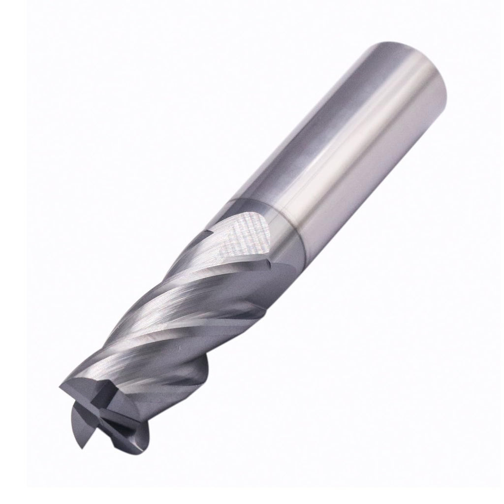 SEFHLI 4 Flute Solid Carbide Square End Mill(1Pc, 1/2in), AlTiN Coated