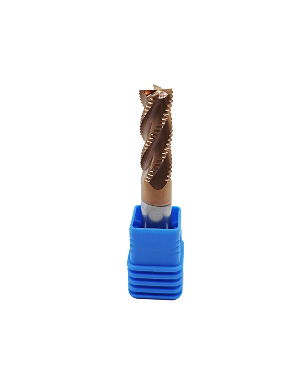 3/8" Carbide Roughing End Mill, 4 Flute End Mill Bits, 3/8" Cutting Dia
