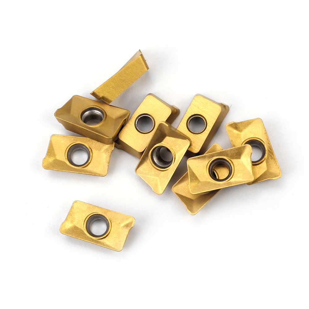 OSCARBIDE Carbide Insert APKT11T308 Milling Inserts, 10 Pieces