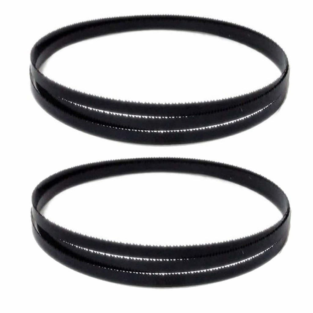 FOXBC 62 Inch x 3/16 Inch x 14 TPI Bandsaw Blades for Ryobi, Wen, Grizzly, Skil, Craftsman, Powertec 9" Bandsaw - 2 Pack