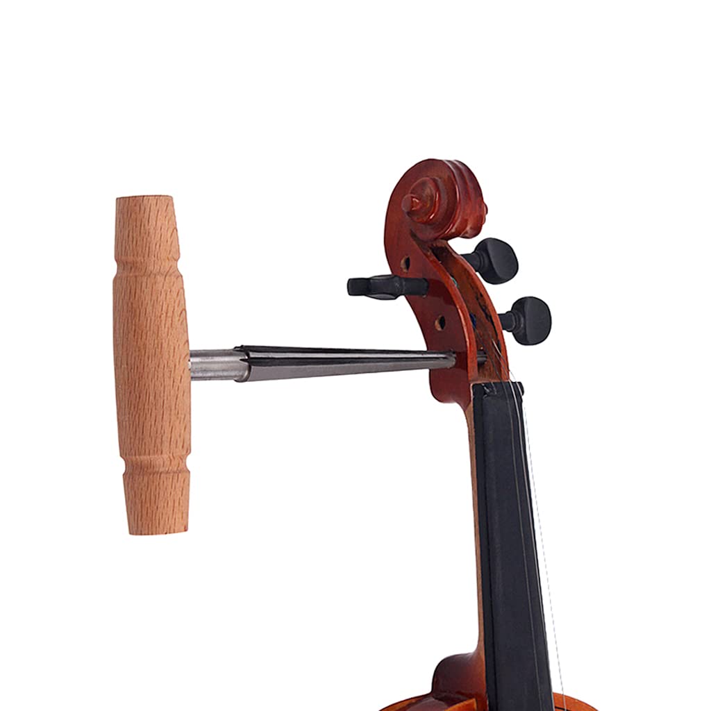 Ogdni Tapered Reamer Wood Hand Held Reamer T Handle Tapered 4 Fluted Chamfer Reaming Guitar Woodworker Cutting Tool