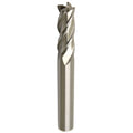 WKSTOOL 1/2 Dia M2 High Speed Steel HSS 4-Flute Square Endmill Cutter, CNC Grinded Router Bits Precision Milling Slotting Tool for Aluminum, Copper, Carbon Steel, Cast Iron, Steel