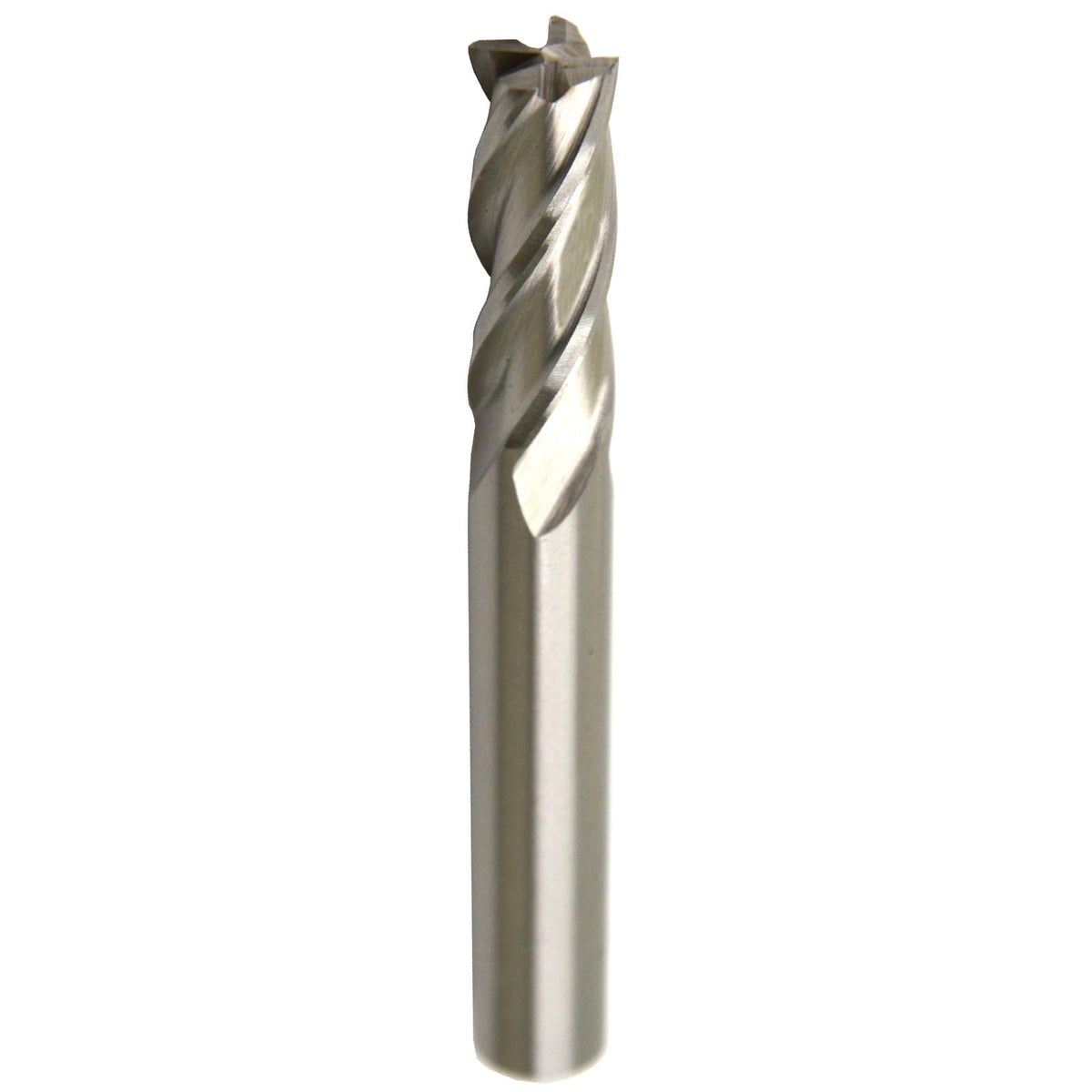 WKSTOOL 1/2 Dia M2 High Speed Steel HSS 4-Flute Square Endmill Cutter, CNC Grinded Router Bits Precision Milling Slotting Tool for Aluminum, Copper, Carbon Steel, Cast Iron, Steel