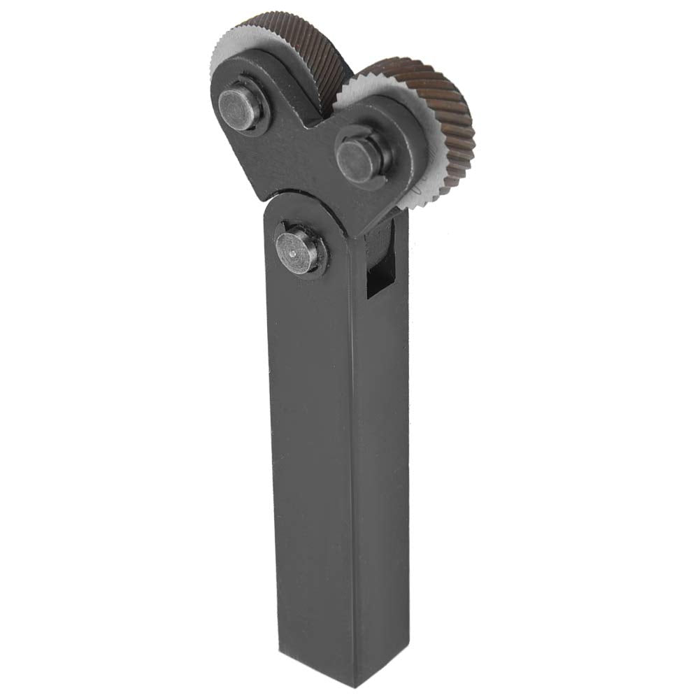 Jauarta Steel Knurling Tool Set with Dual Wheel Sizes