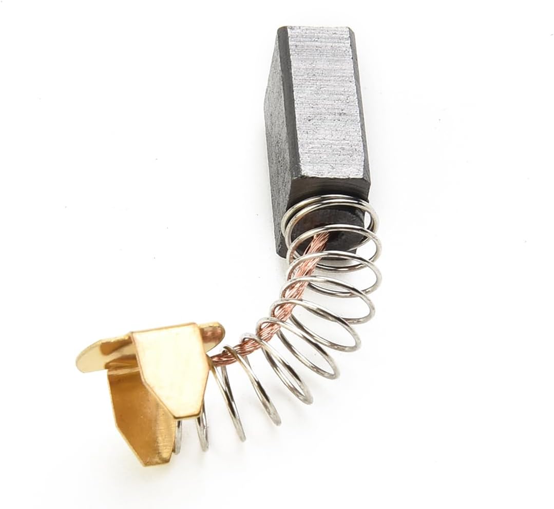 50 Pcs Electric Motor Carbon Brushes 10 Different Sizes for Replacement Repair Power Tool Part