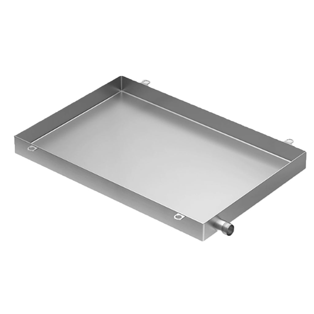 Air Conditioner Drip Pan, Stainless Steel Condensate Drain Pan, Universal Drip Tray for Indoor/Outdoor Split Air Conditioner, External Unit Accessories(80x32.5x5cm/31.5x12.5x2in)