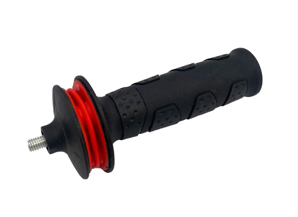 Tolxh #M8 Angle Grinder Handle Metal Anti-Vibration Function 8mm Black Quality Durable New Replacement Part