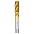 Workkyma M18 x 2.5 Spiral Flute Thread Tap M2 High Speed Steel Titanium