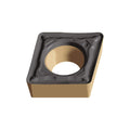 CCMT09T304-PF4 WPP01 Carbide Tiger-Tec Positive Indexable Turning Insert, 1/64" Corner Radius, 3/8" IC, 5/32" Thick, 0.004" - 0.059" Depth of Cut (Pack of 10)