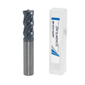 JIANXING 12mm 4-Flute Carbide Square End Mill, 75mm OAL, 1 Pc