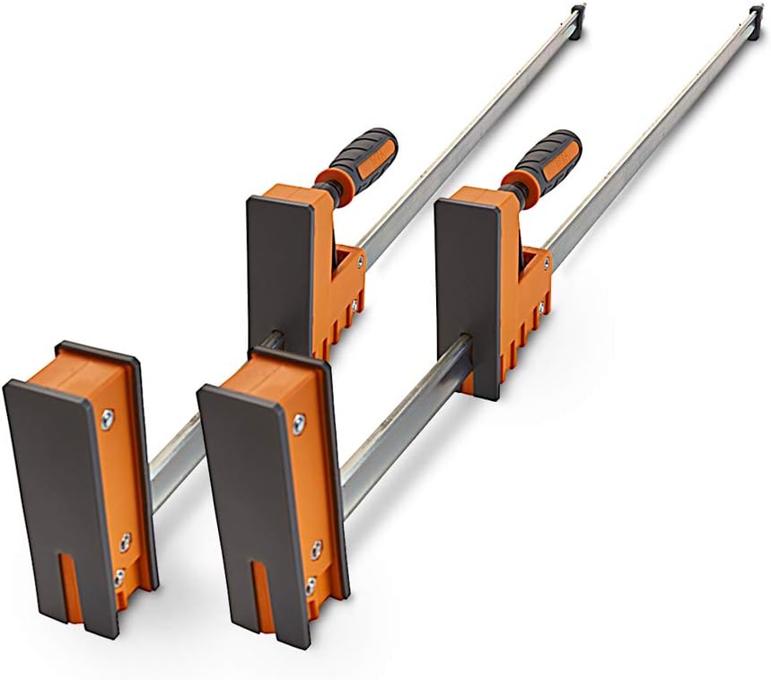40" Parallel Clamp Set, 2 Pack of Woodworking Clamps with Rock-Solid, Even Pressure, 571140T