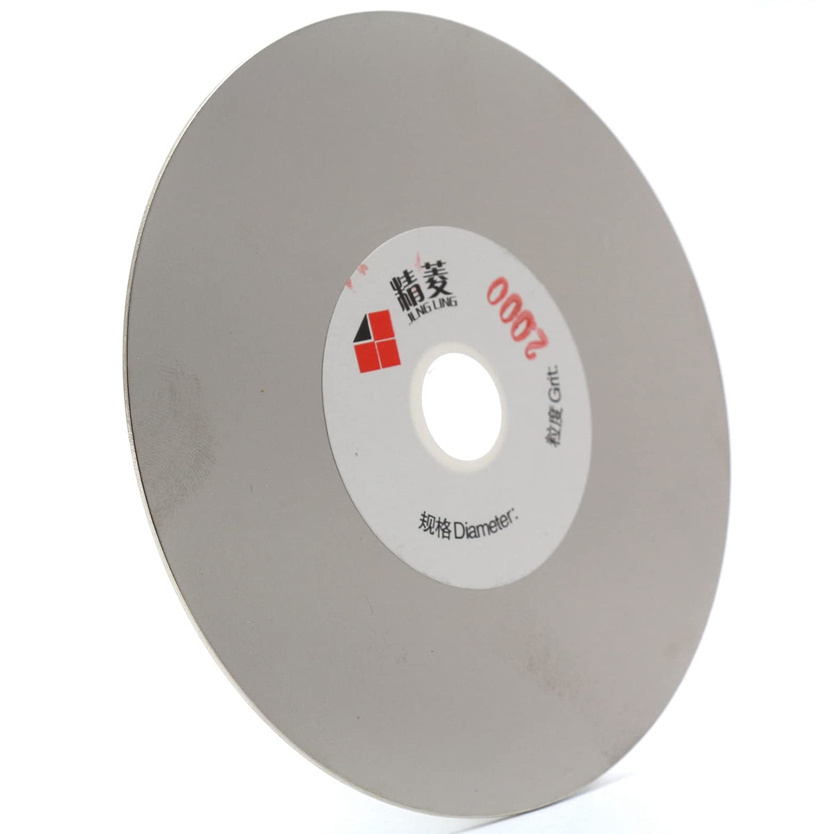 JINGLING 4" inch 100mm Diamond Flat Lap Disc Coated Grinding Disk Grit 2000 Fine