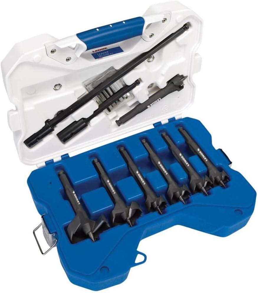 Lenox Tools 1787506 Bi-Metal Self-Feed Bit Kit, 16 Piece