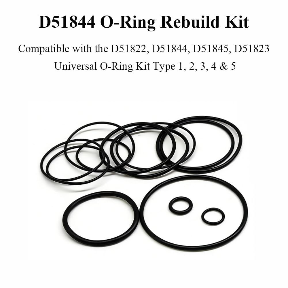 TOP-MAX 2‑in‑1 Nailer Repair Set D51844 O‑Ring Kit & 64795600 Trigger Valve