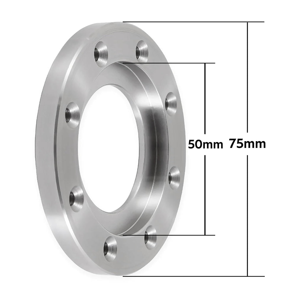 BMWOOD CK-3.75Z-FP Face Plate Ring for BMWOOD CK100 Series Woodturning Lathe Chuck, Compatible with Harbor Freight Bauer 23222A-B Chuck
