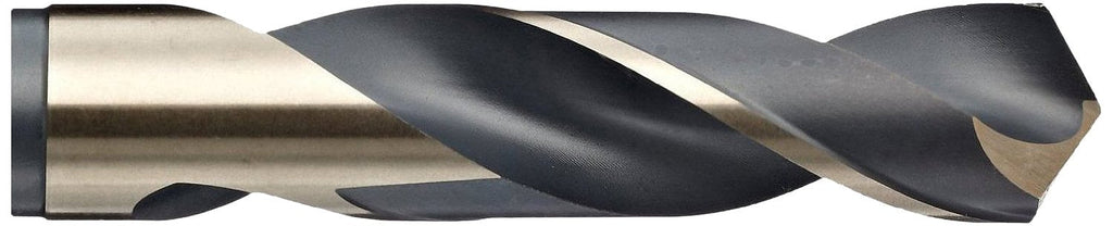 YG-1 D1191 High Speed Steel Split Point 3 Flat Black/Gold Silver/Deming Drill Bit, 118 Degree, 5/8" Diameter x 6" Length (Pack of 1)