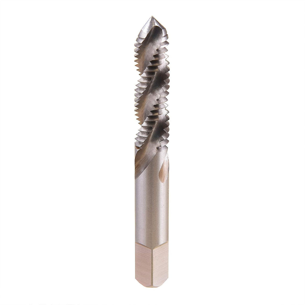 MaxTool 1/4-20 Spiral Flute Taps HSS M2 Thread Taps 20 TPI FULLY GROUND RIGHT HAND; SFF02W02R16