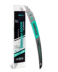 LEKOMESH 12" Japanese Teeth Reciprocating Saw Blades Wood Pruning - Curved Edge 6TPI for Tree Trimming, Wood/PVC Pipe Cutting, Cr-V Sabre Blades Better Wear Resistance