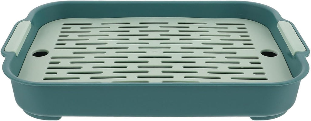 Bunny Litter Box Training Potty Activity Supplies for Rabbits Guinea Pigs Rectangular Hamster Toilet